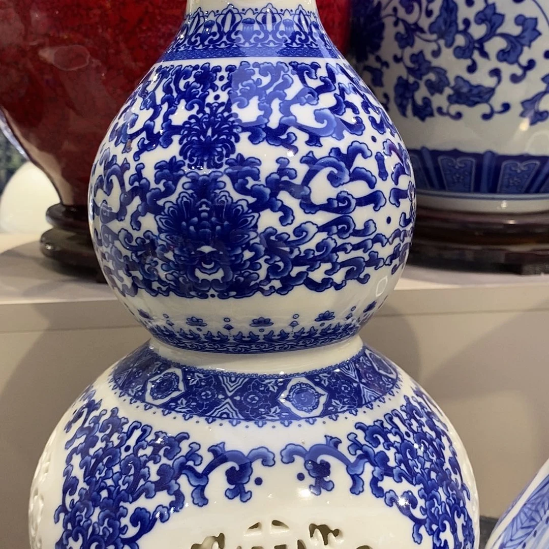 摆件陶景德镇陶瓷28厘米