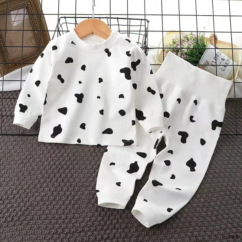 婴儿秋衣秋裤全棉a类套装男女宝宝家居服睡衣婴儿衣服安阳婴童装