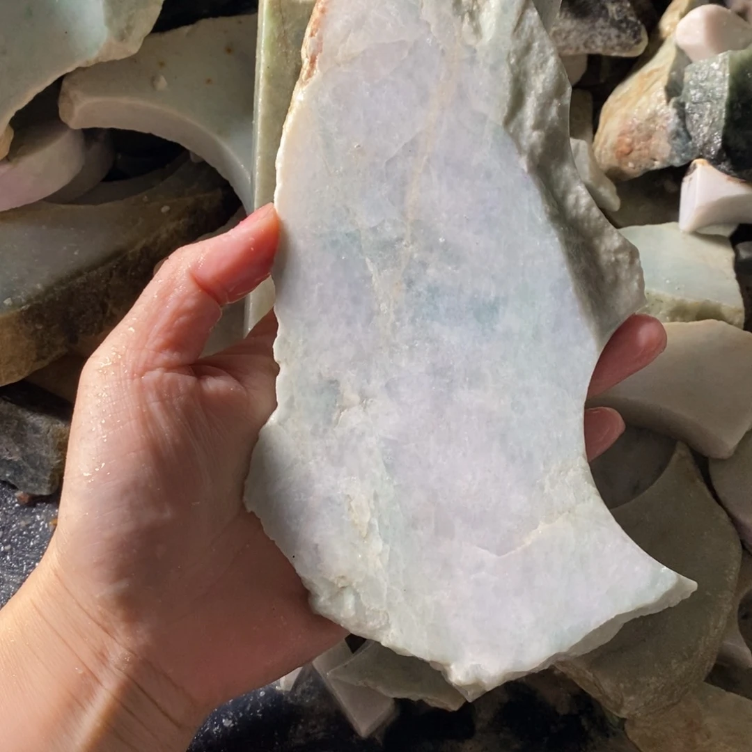翡翠未镶嵌颈饰天然翡翠