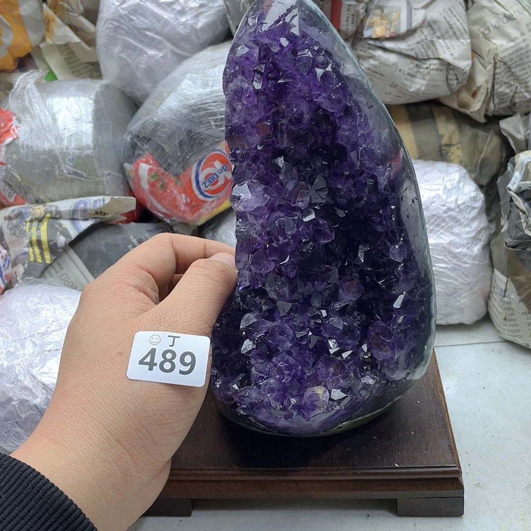 紫晶大型摆件（非配饰）未镶嵌