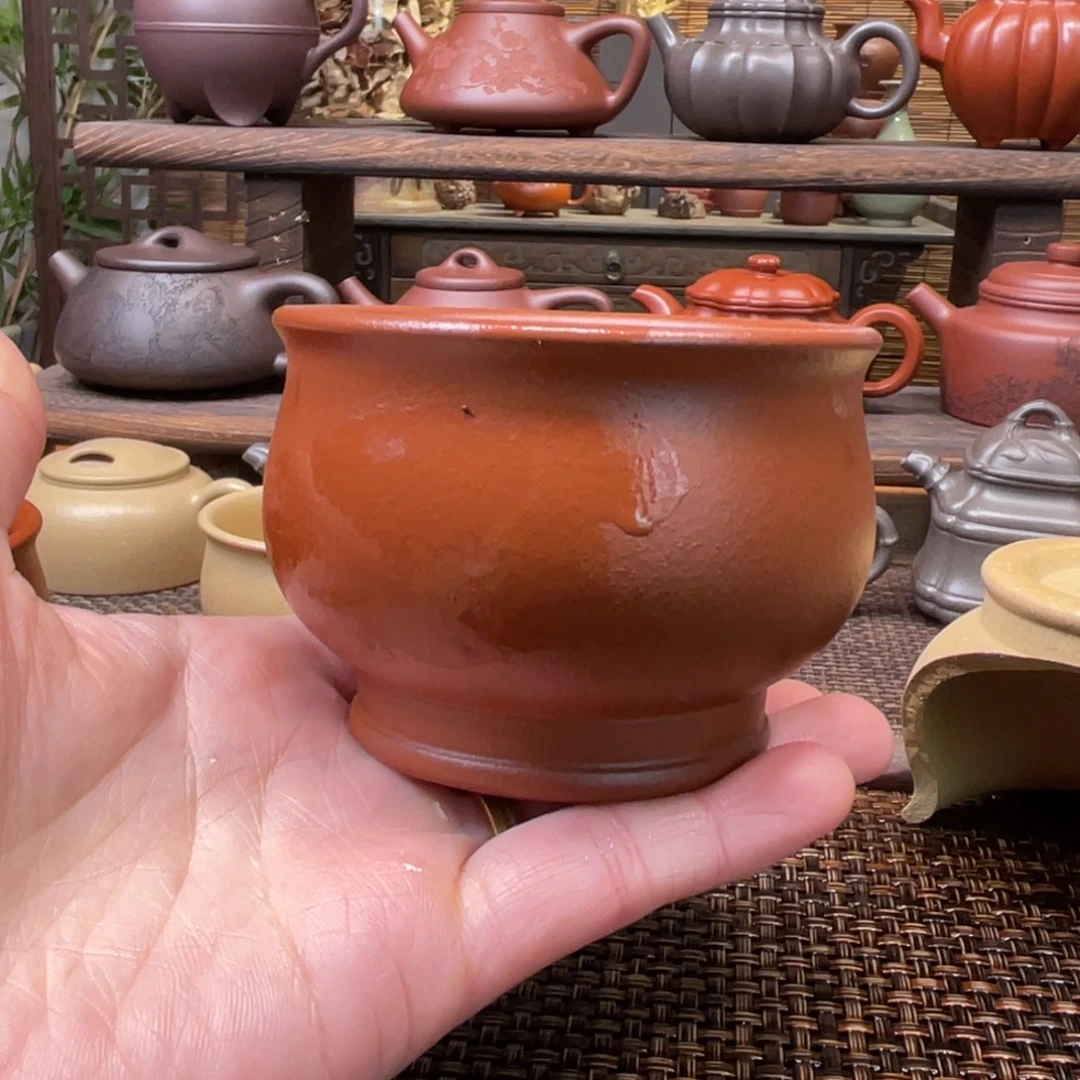 茶壶紫砂宜兴原矿紫砂手工制150