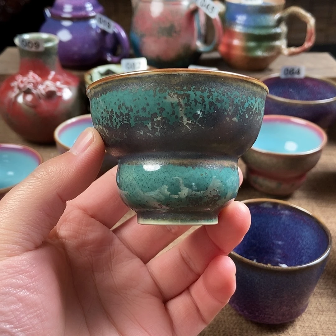 *****瓷片钧瓷茶壶茶具