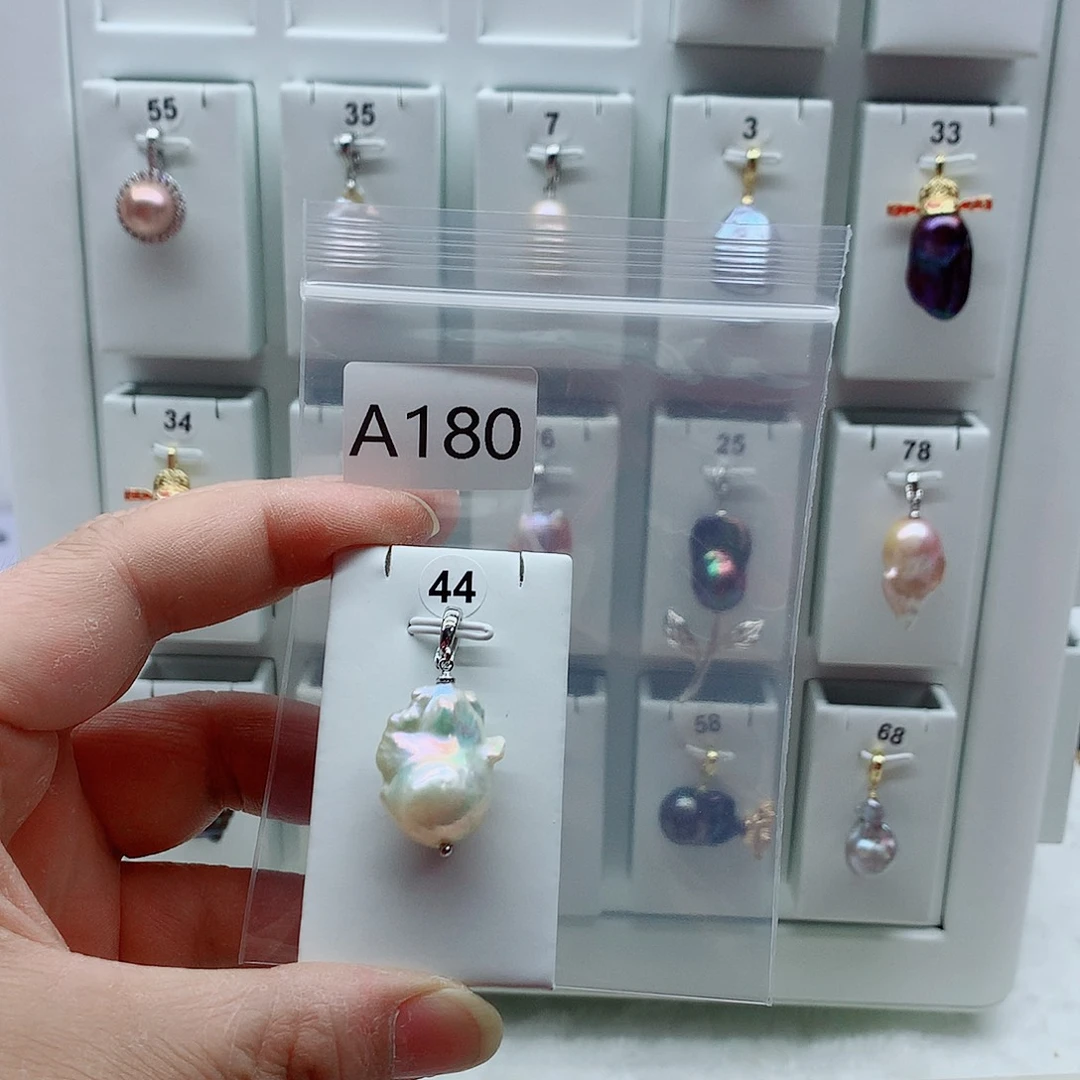 淡水珍珠合金吊坠(不含链)