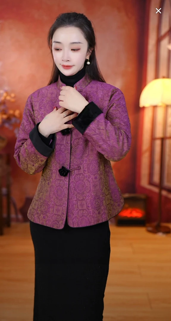 【瑾沅】新中式传统国风秋冬复古棉服