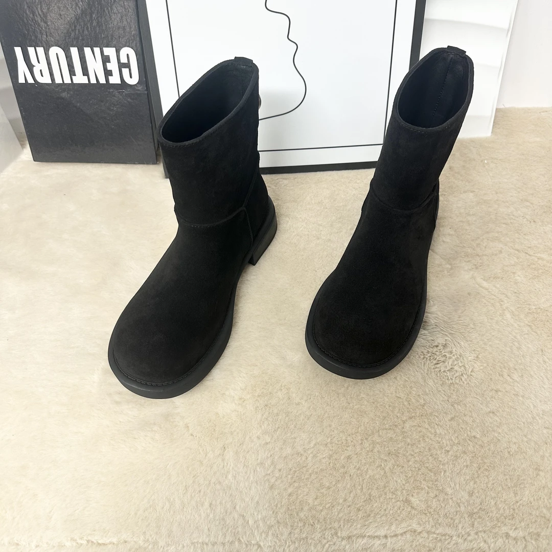 新款气质百搭潮流女士休闲短靴/QJBM/8977-13