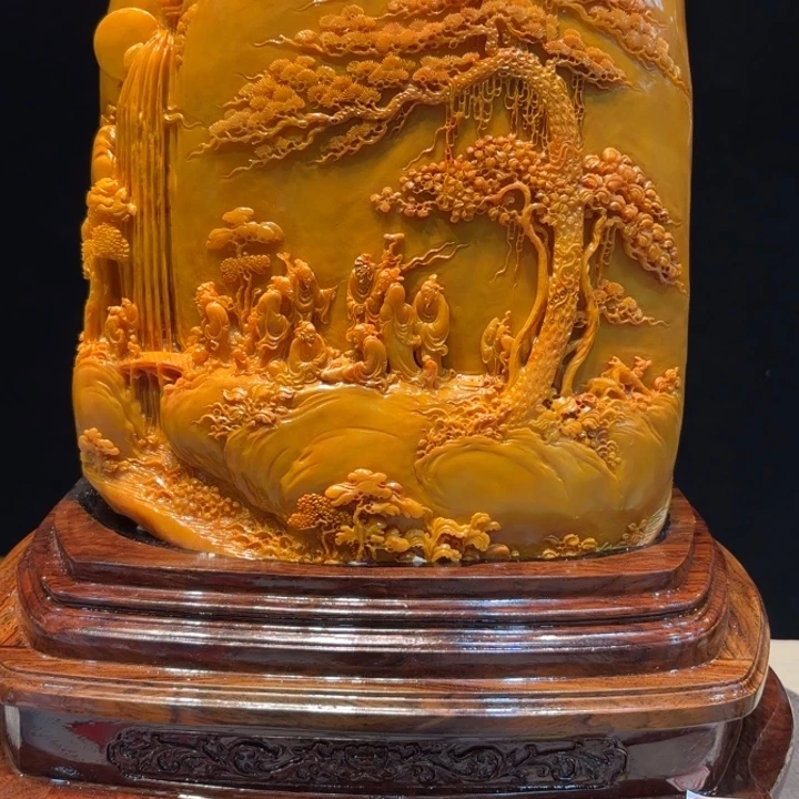 用***9寿山石寿山石摆件