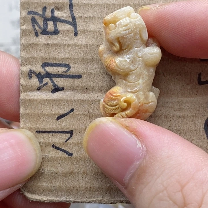 颈饰未镶嵌硅化珊瑚（珊瑚玉）悠*