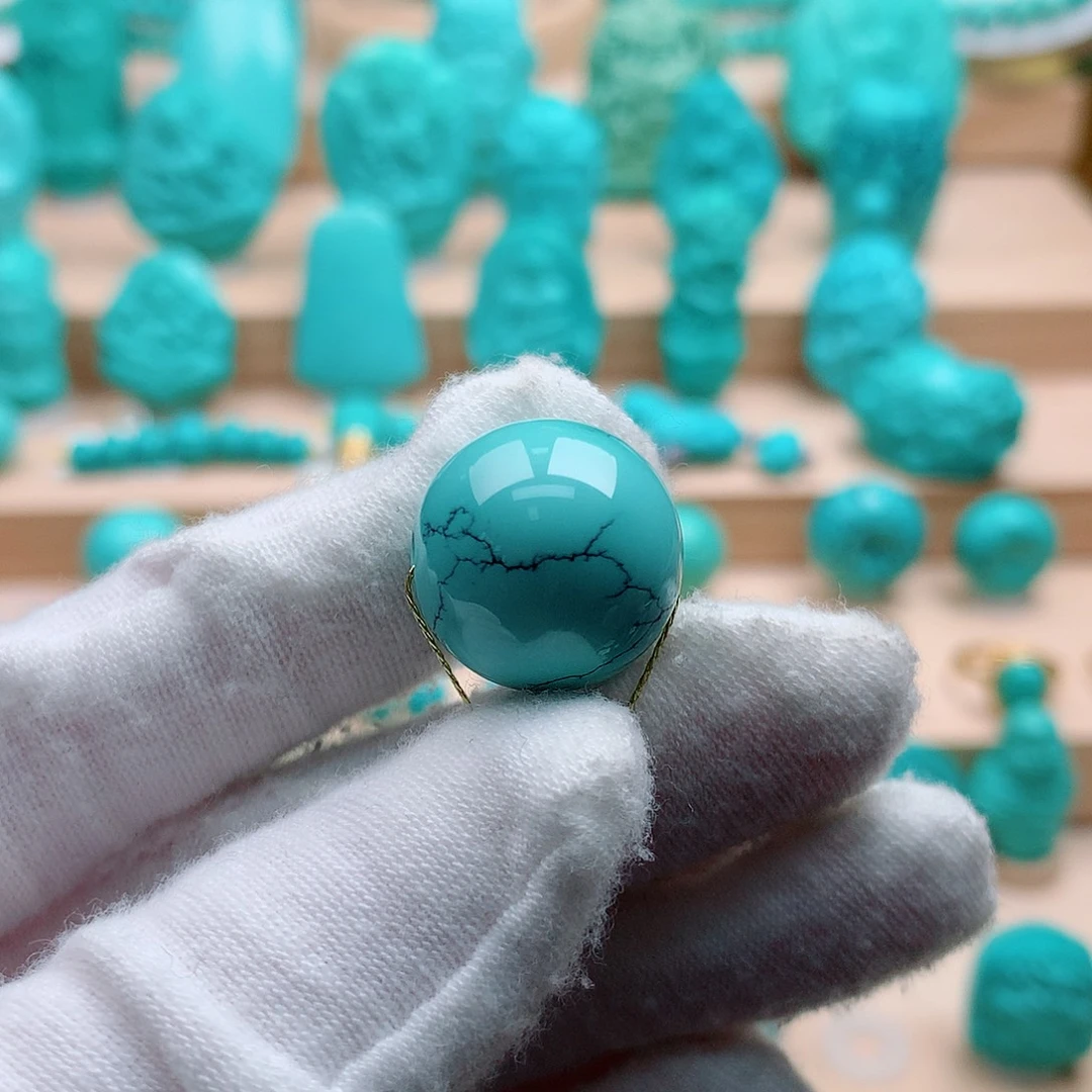 绿松石未镶嵌配饰