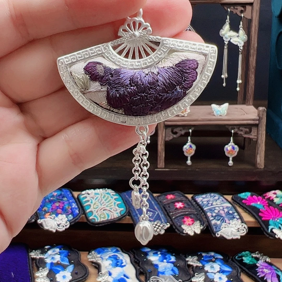 织绣手工刺绣工艺品