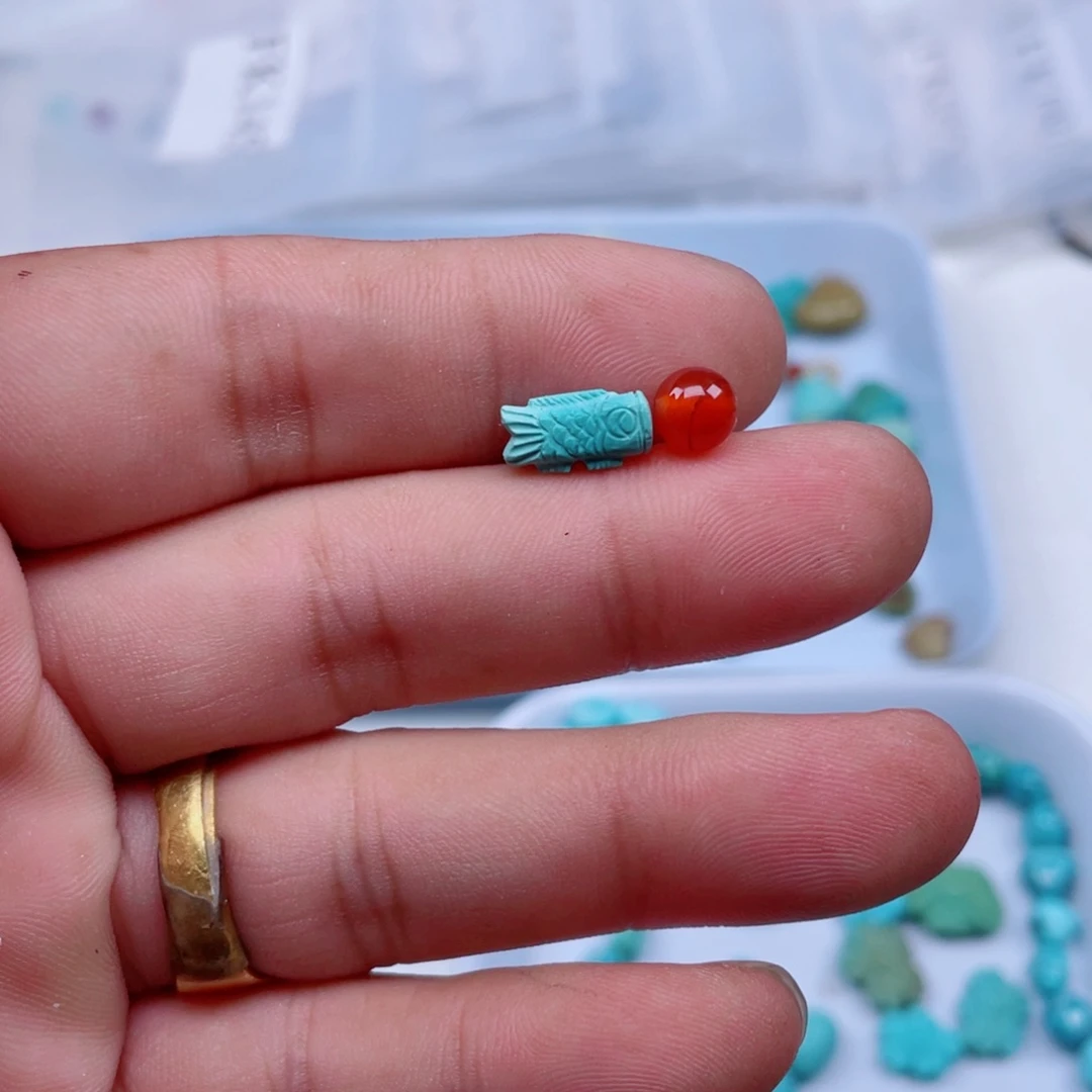 颈饰未镶嵌南红玛瑙146