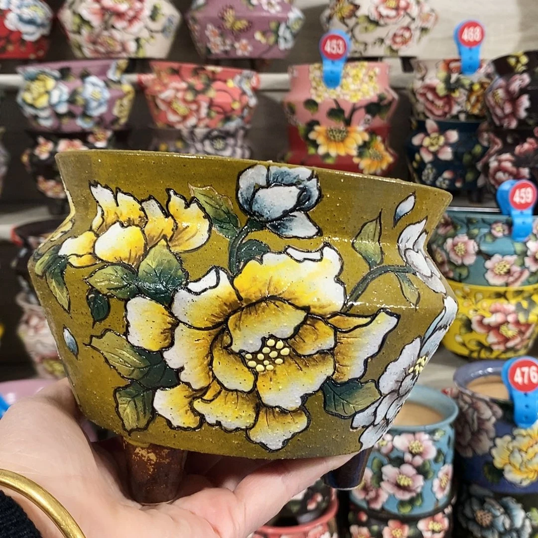 飘***～景德镇精品暮年美盆