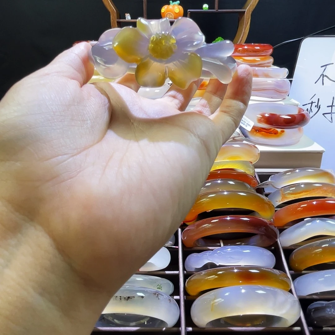 玛瑙/玉髓未镶嵌手镯