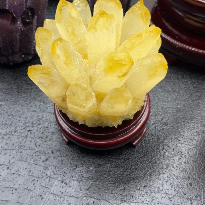 琉璃手工艺品摩*宝晶簇
