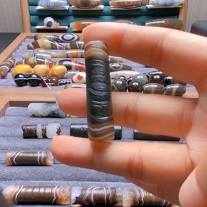 今***拚玛瑙/玉髓未镶嵌吊坠(不含链)