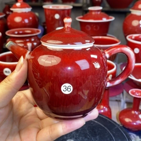 【闪购商品】景德镇名陶坊原矿郎红36号