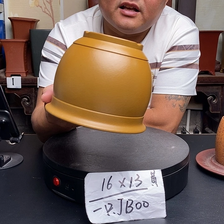 紫砂花盆货号一只JB00