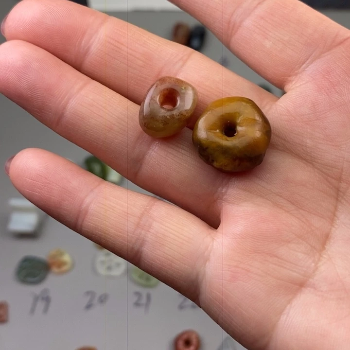 卷****蛇纹石玉未镶嵌百搭款配饰