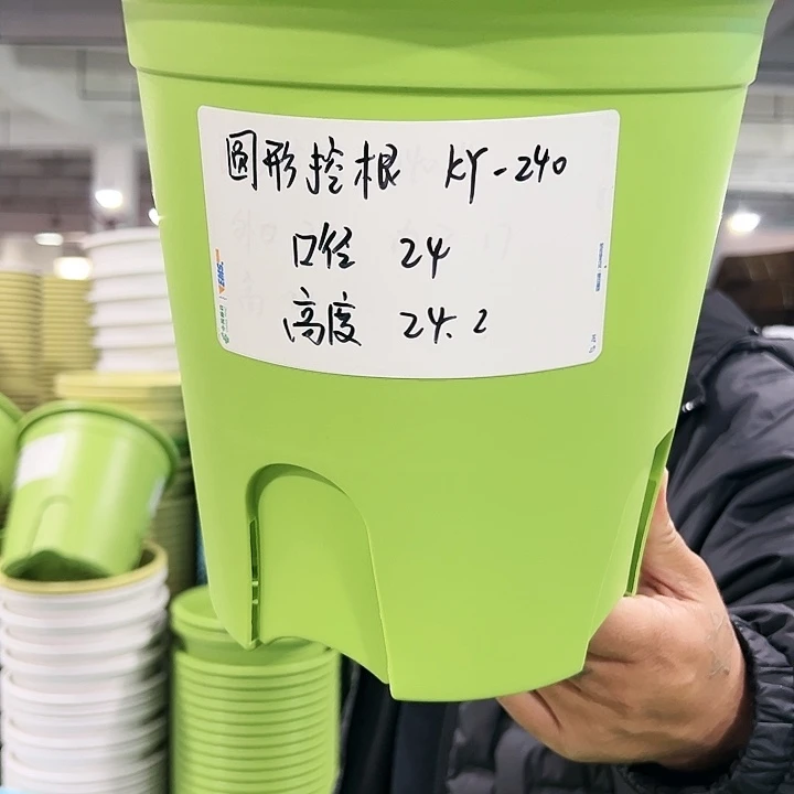 正品圆控口24高24白色5个无托