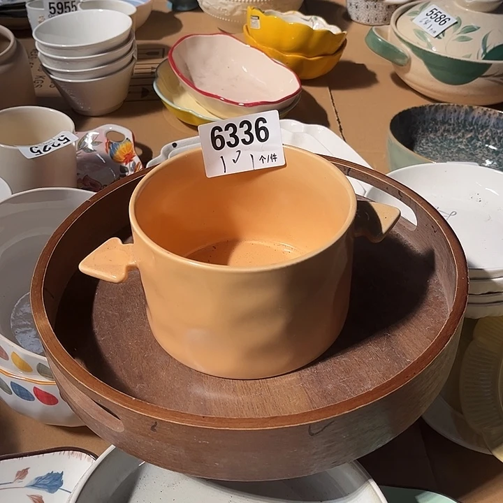 搪瓷微瑕外贸餐具6336
