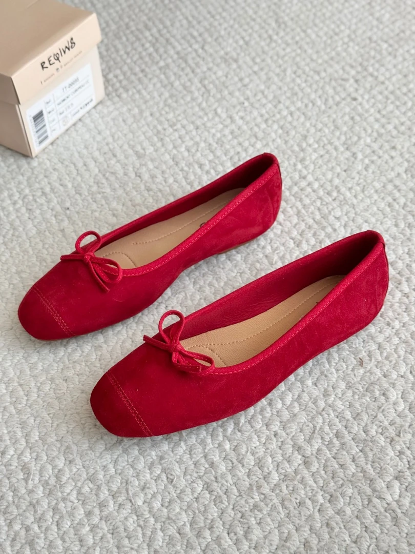 宠粉款福利款基础款蝴蝶结百搭女士芭蕾舞单鞋