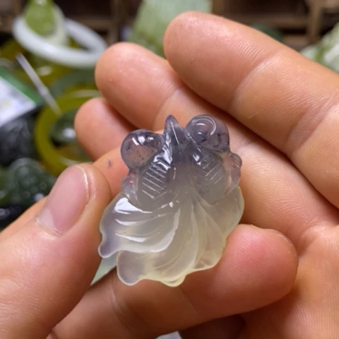 岫玉未镶嵌岫玉颈饰