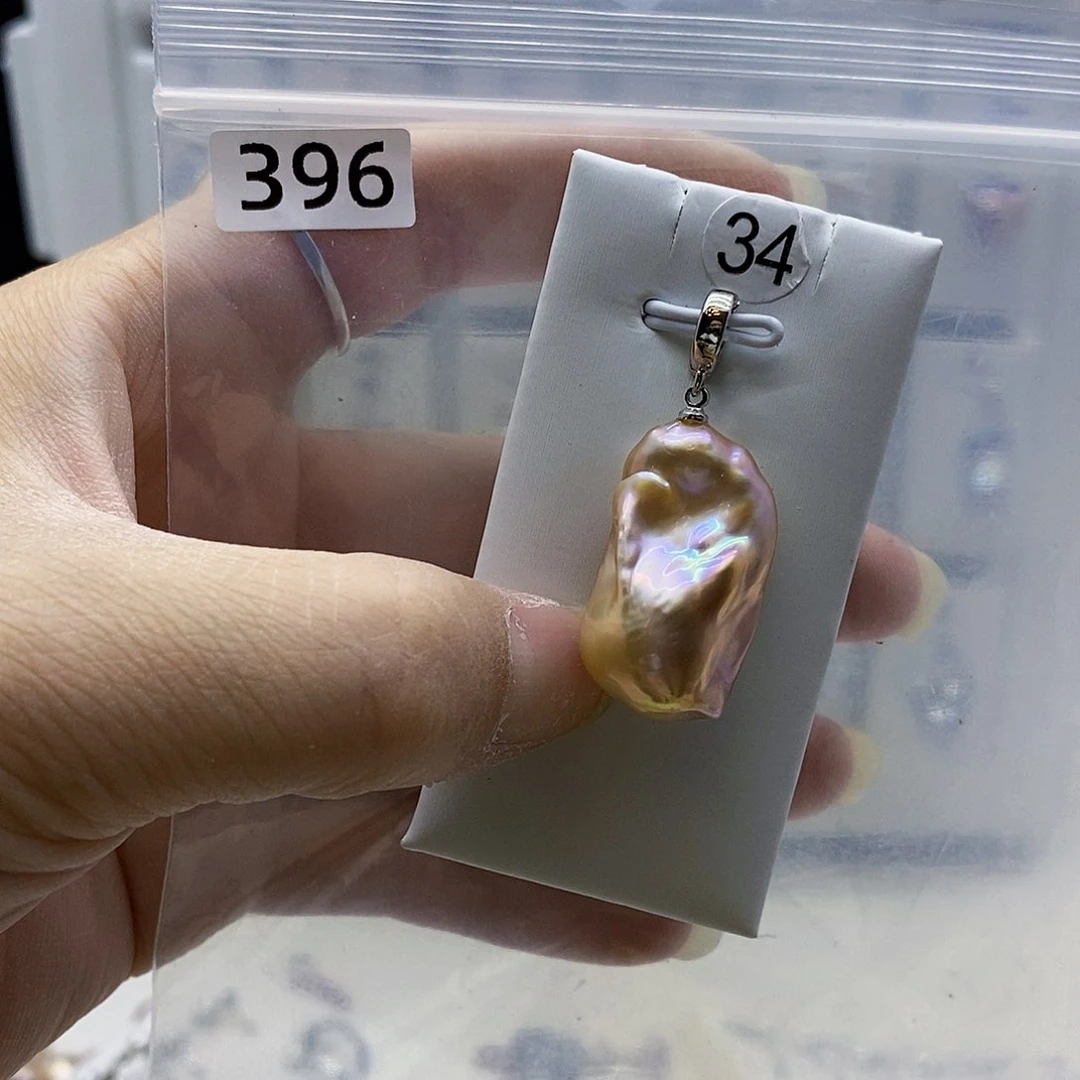 颈饰合金淡水珍珠