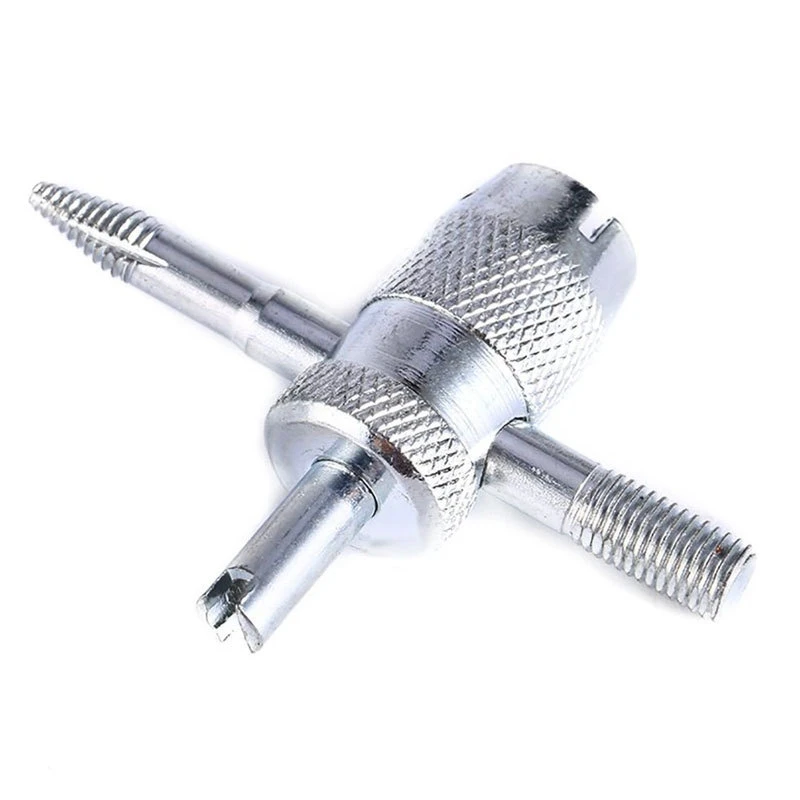 四合一五金工具汽车轮胎气门嘴修理气门芯起子扳手