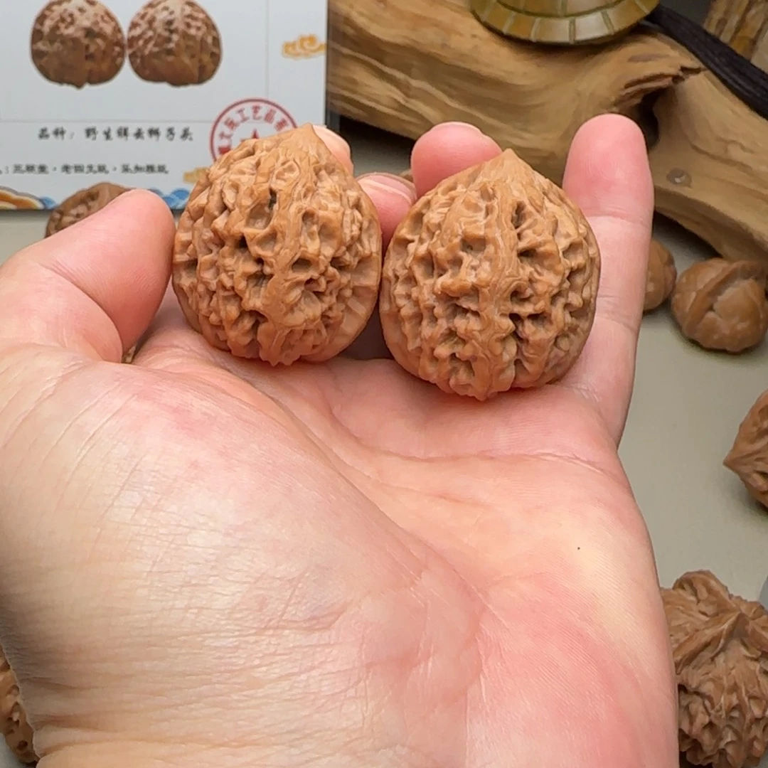 文玩核桃吊坠39尺寸太行龙纹