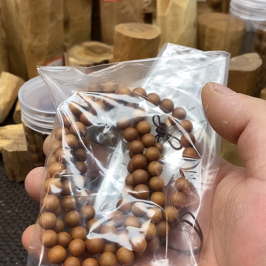 木老山檀香木料0.8木串