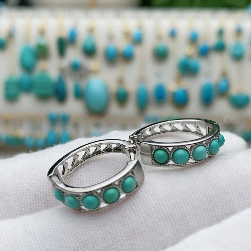 【闪购商品】绿松石配饰银S925镶嵌