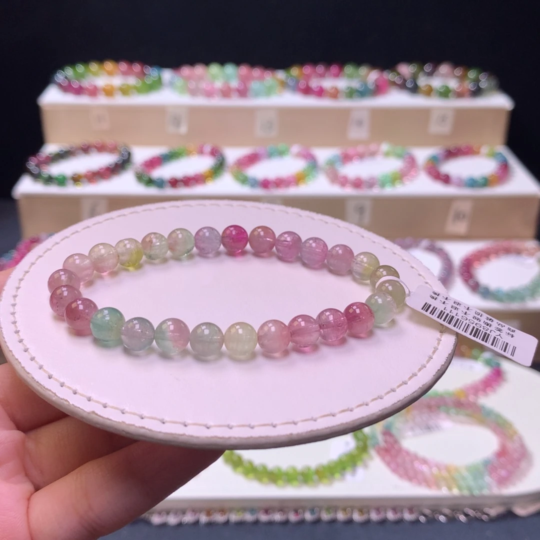 未镶嵌手链碧玺碧玺