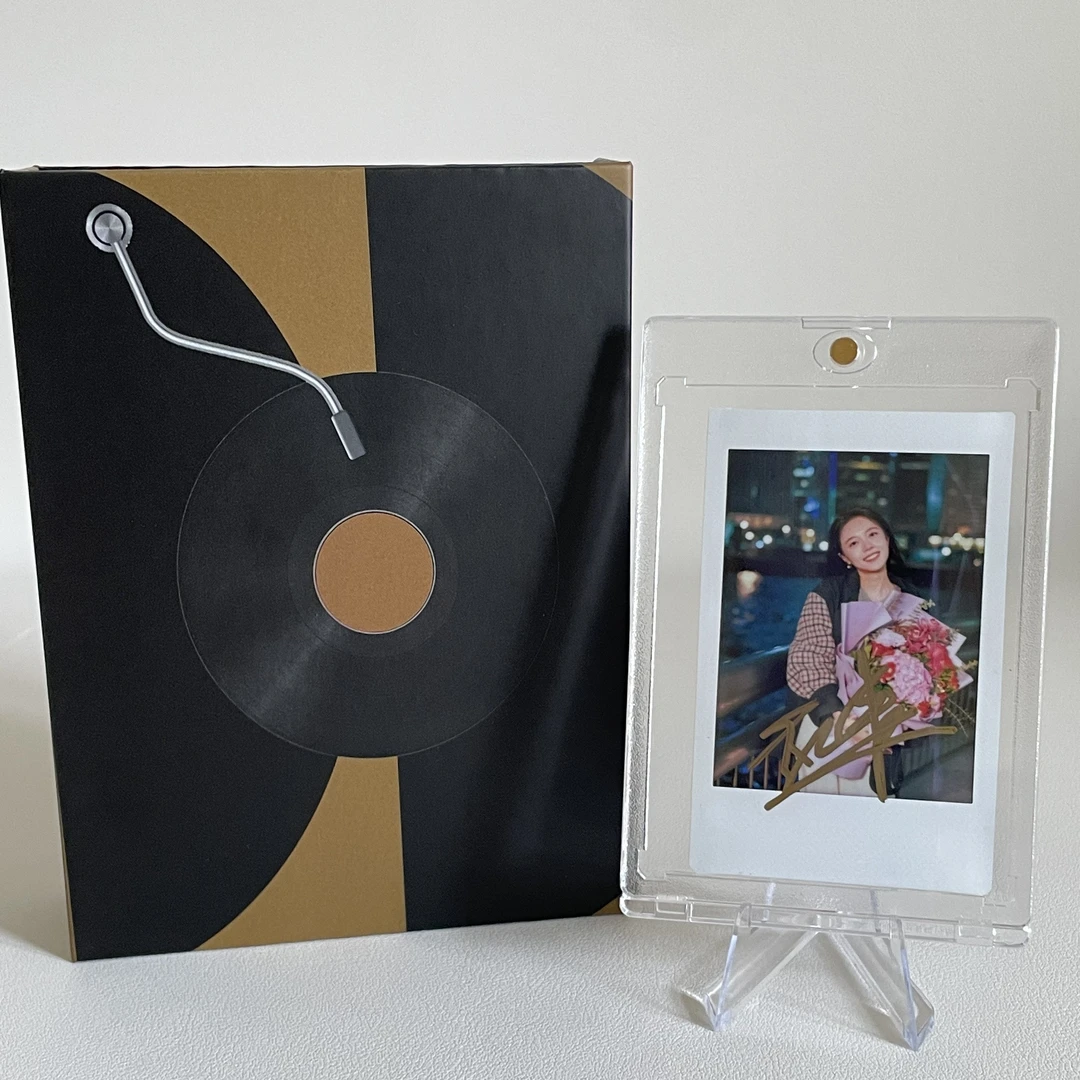 A6791【赵今麦】白边 正品亲签三寸拍立得照片