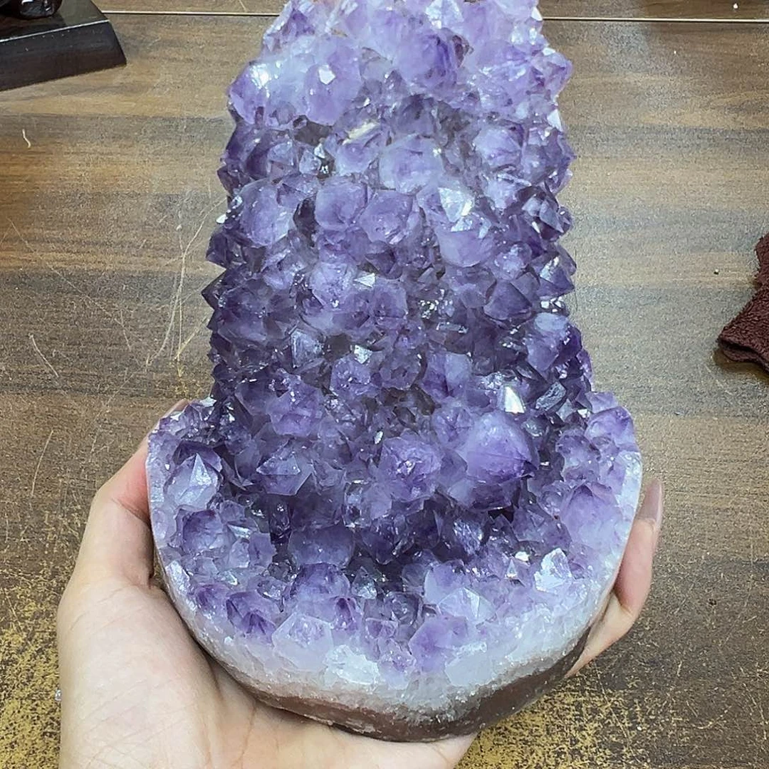 紫晶摆件未镶嵌天然摆件未镶嵌