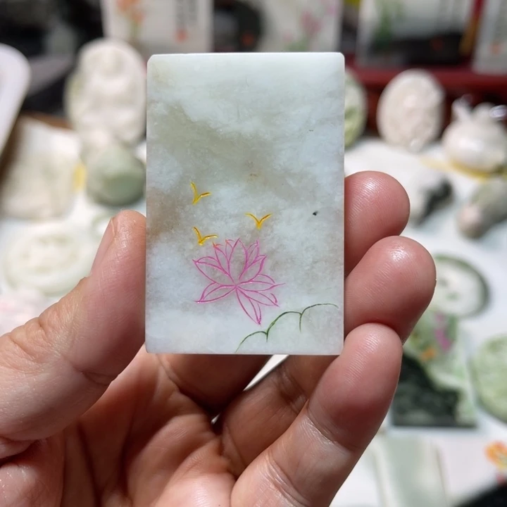 独山玉未镶嵌颈饰