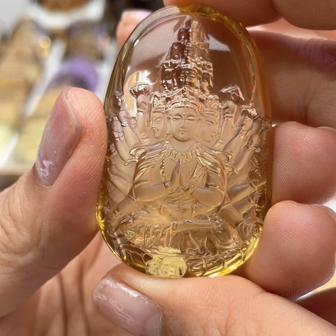 颈饰未镶嵌水晶金*原定制