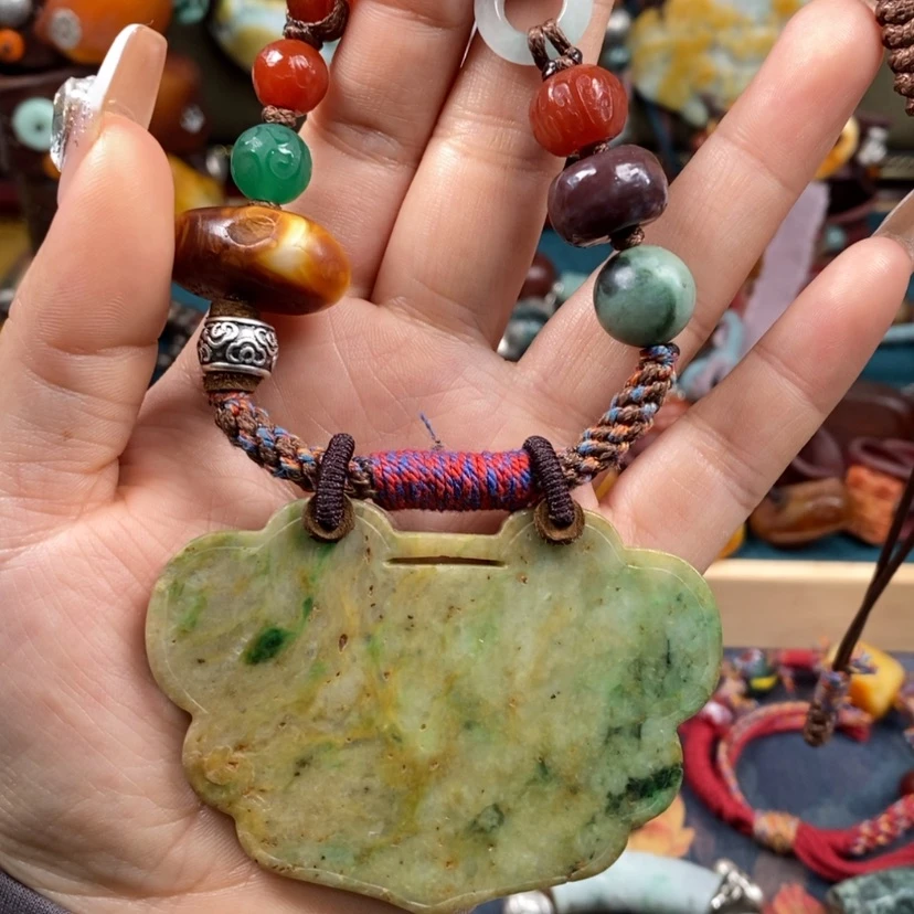 【闪购商品】翡翠颈饰未镶嵌项链