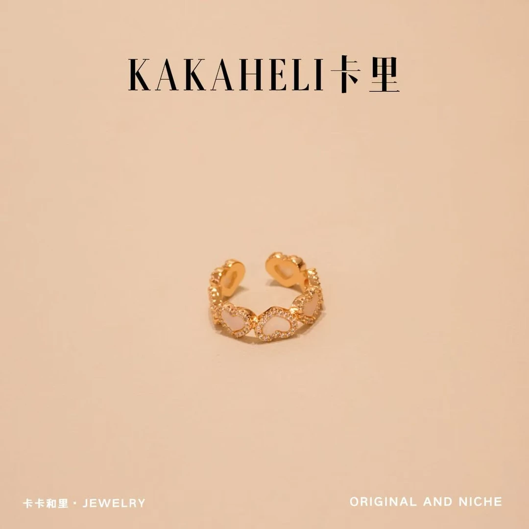 铜合金合成锆石戒指 ‌阿特拉斯轻奢级高定戒指 JZ-188