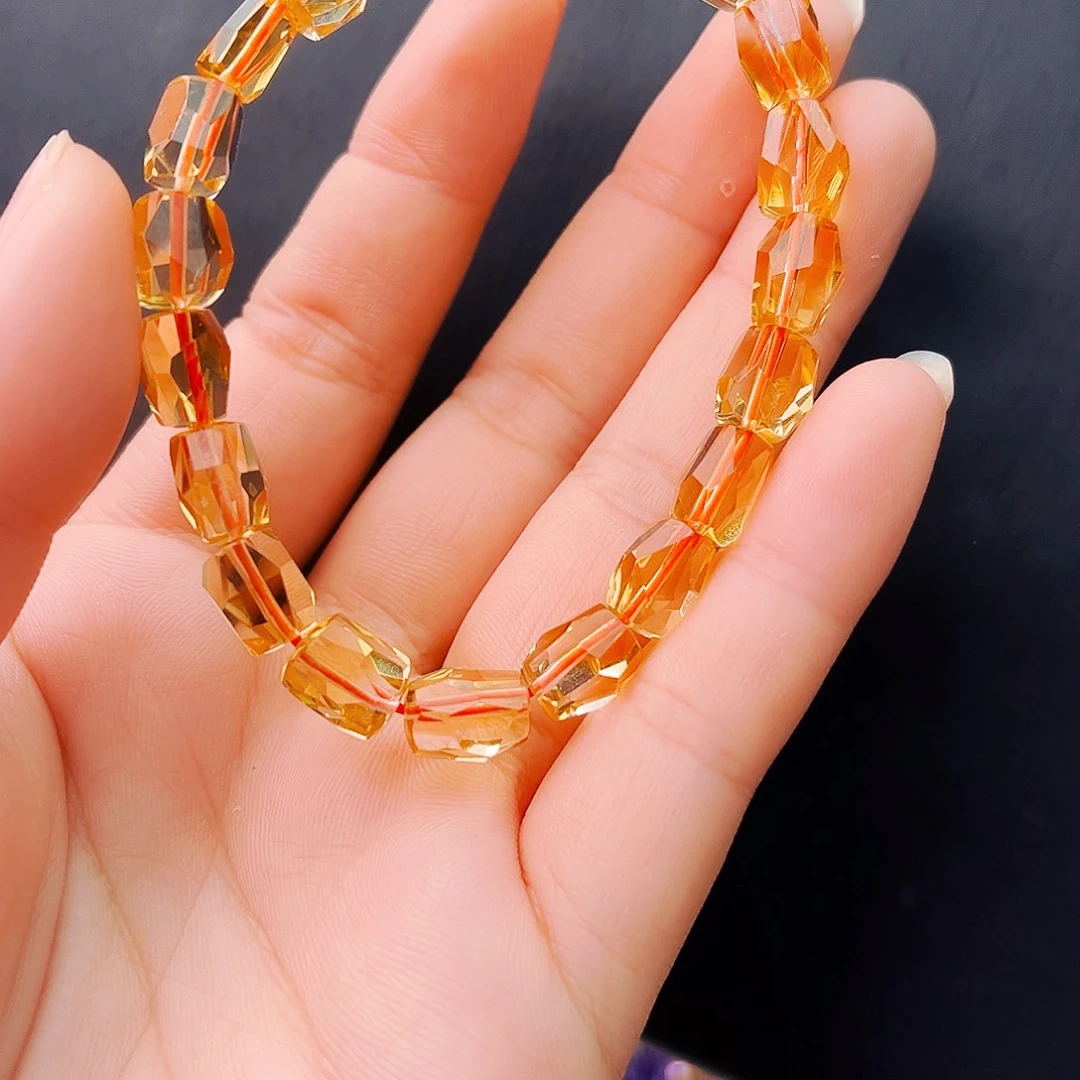 水晶手串未镶嵌天然