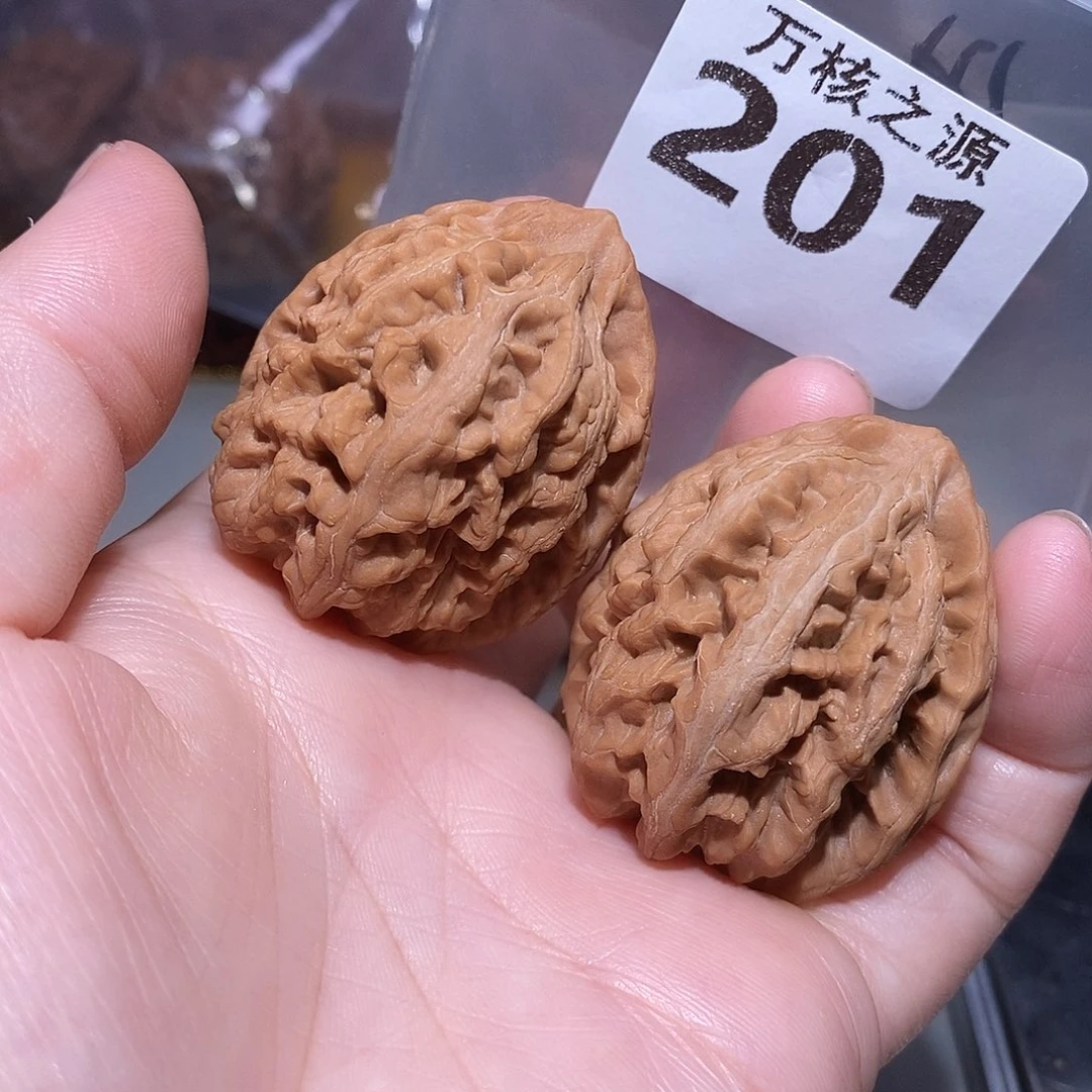 吊坠文玩核桃41全勤红锦鲤……