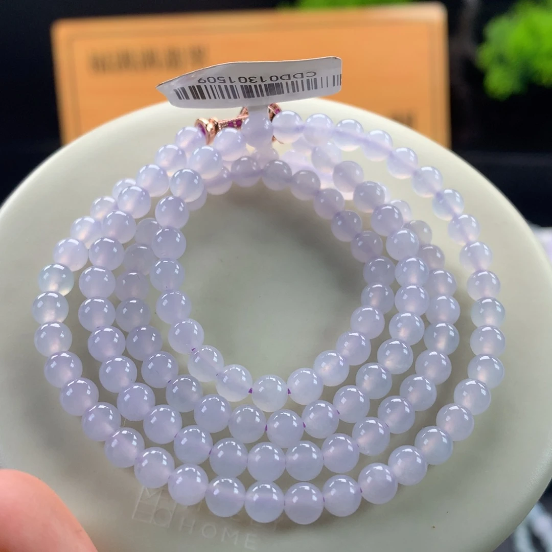 翡翠未镶嵌手链卡5