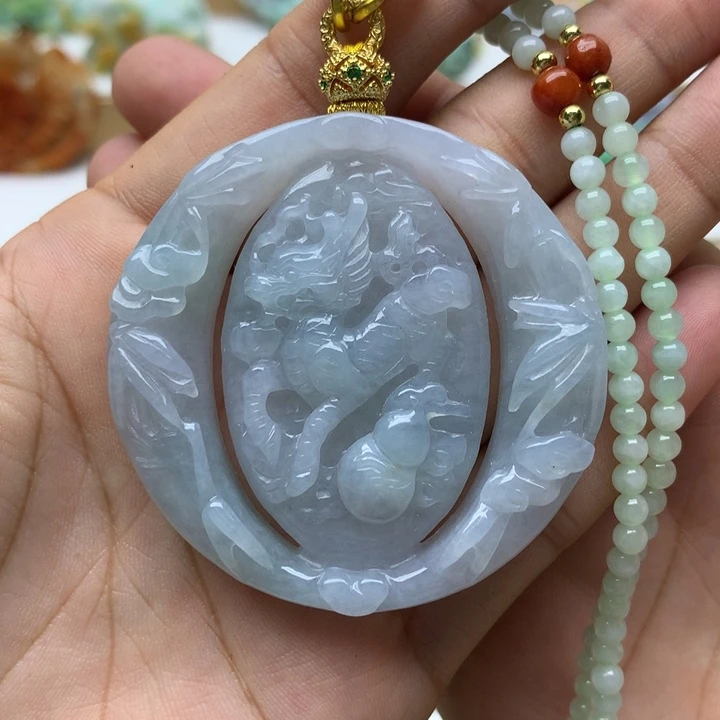 颈饰未镶嵌翡翠翡翠