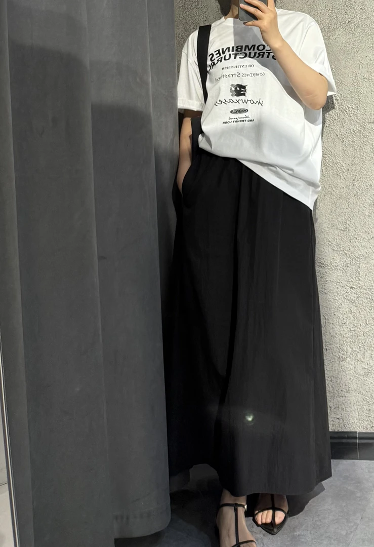 一粒沙海精品休闲半裙8677