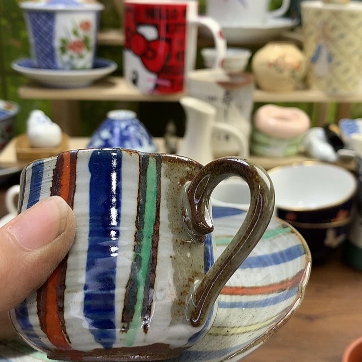 沉***金手柄款陶瓷把考虑咯的的