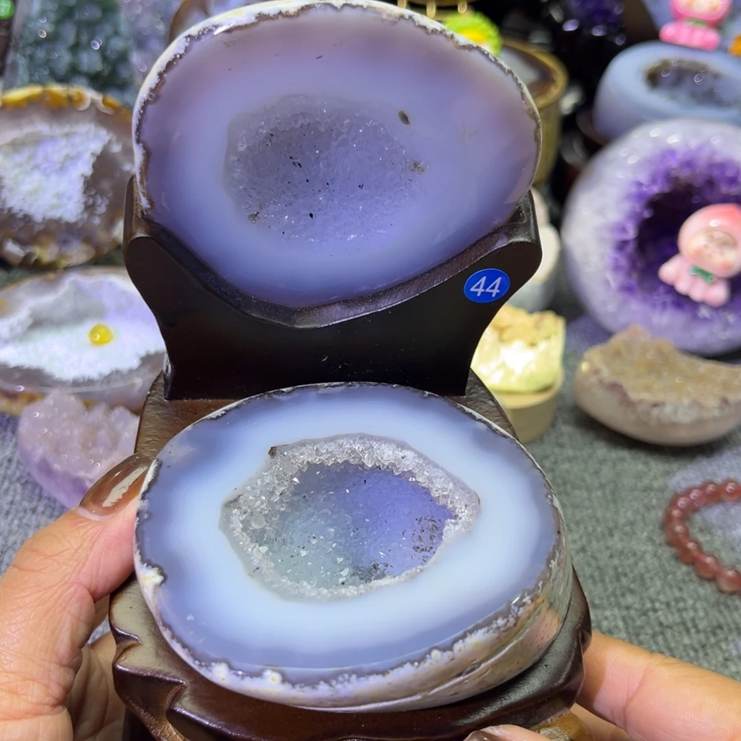 紫晶摆件未镶嵌水晶