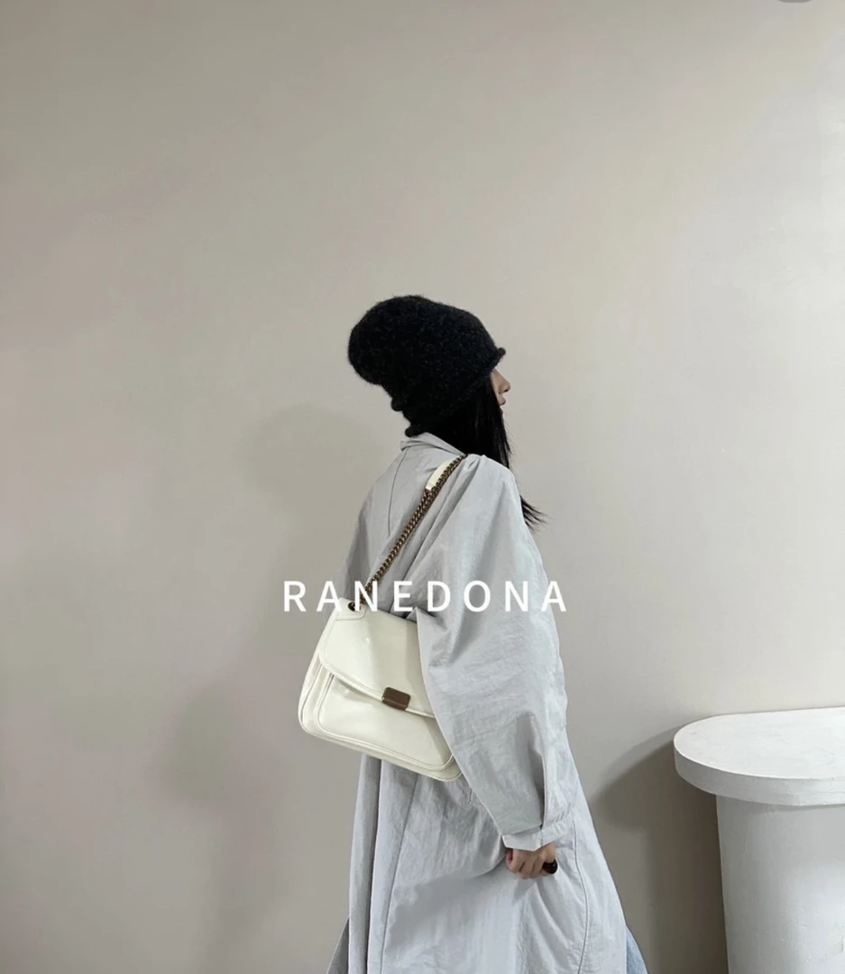 【HuHu专属】原创时尚真皮女包单肩斜挎包-大号1001