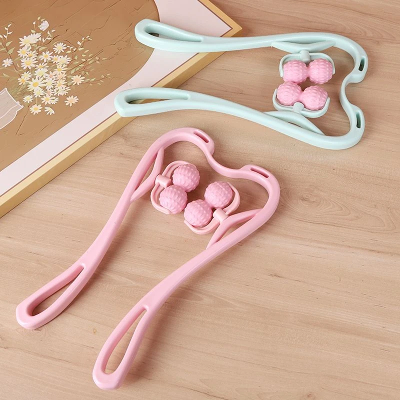 手动颈椎按摩器肩颈按摩神器颈部按摩仪多功能揉捏脖子颈夹颈椎d2