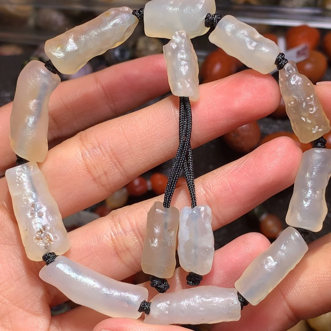 未镶嵌玛瑙/玉髓珠宝半成品