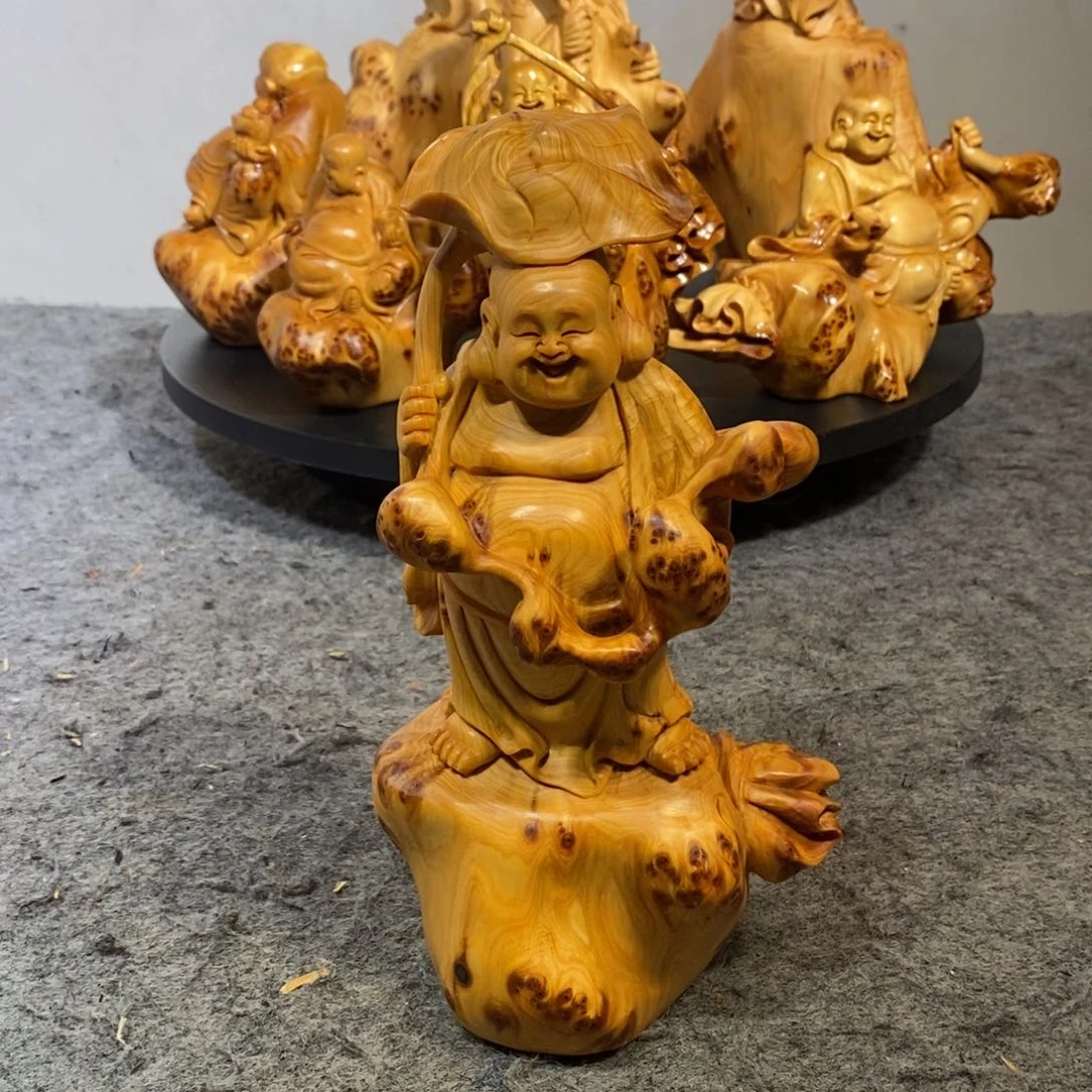 柏木（崖柏）木雕工艺品摆件家居装饰手把件