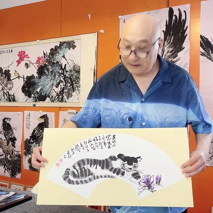 国画张圣敏先生纯手绘作品
