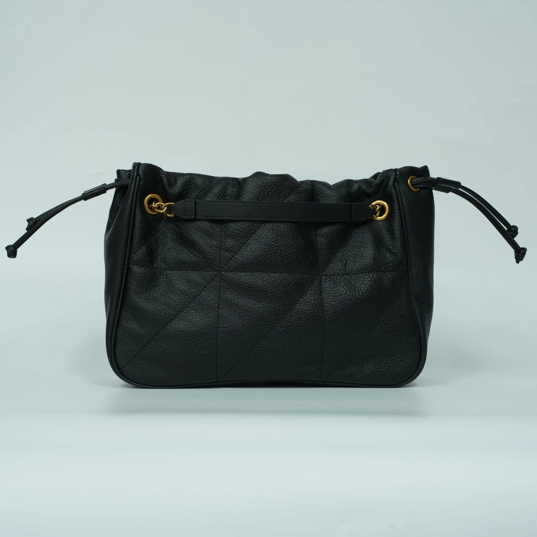 YUSHA/高档小号黑色阿杨链条托特包-8188-1